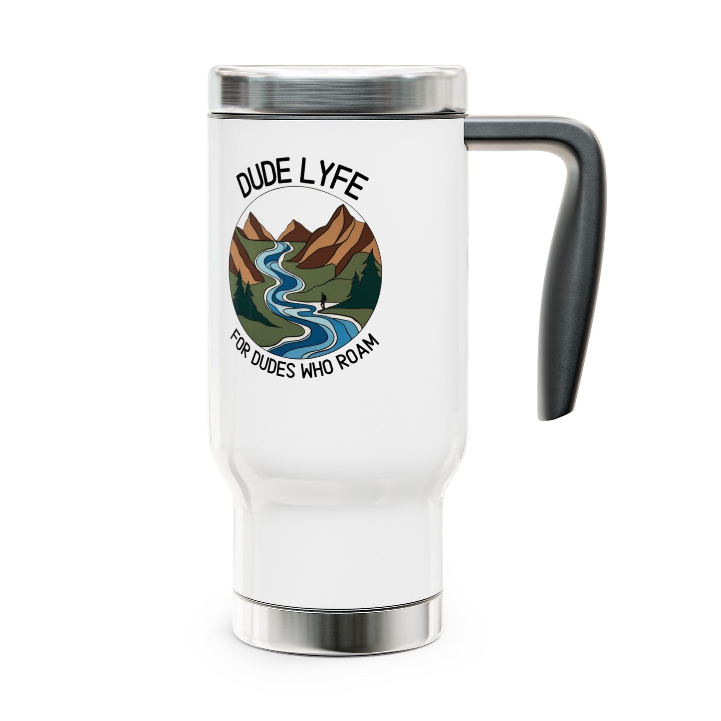 Dude Lyfe Stainless Steel Travel Mug - 14oz