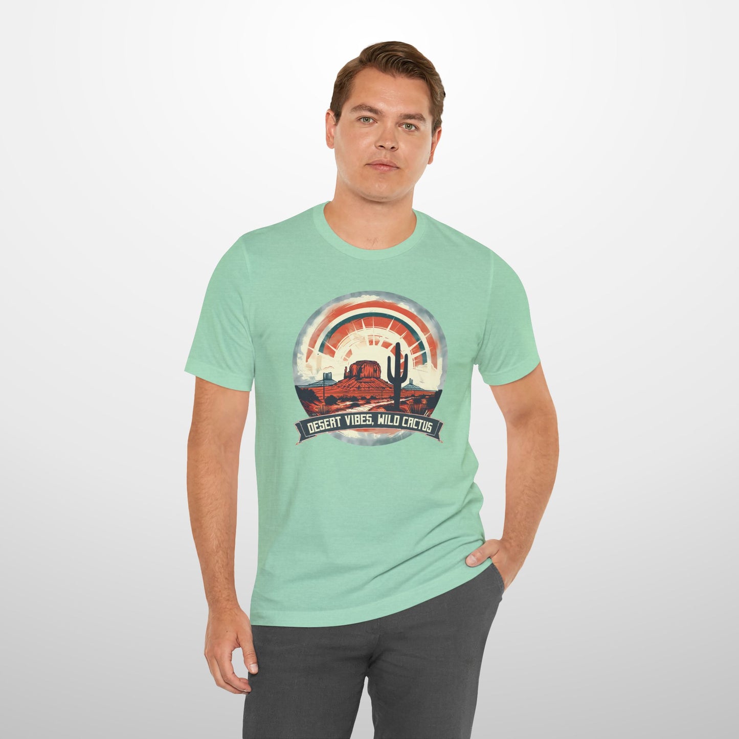 Desert Vibes Wild Cactus T-Shirt