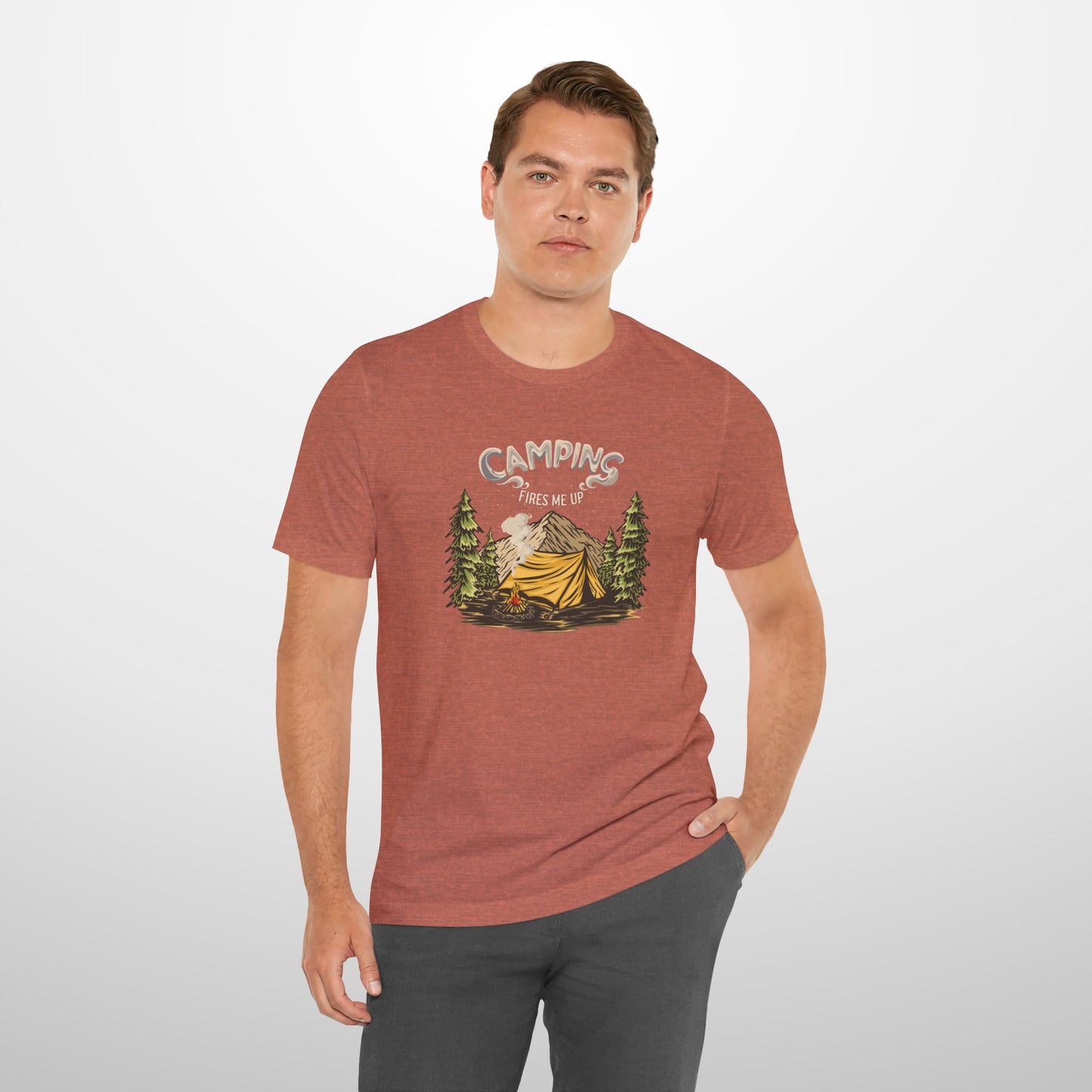 Camping Fires Me Up T-Shirt