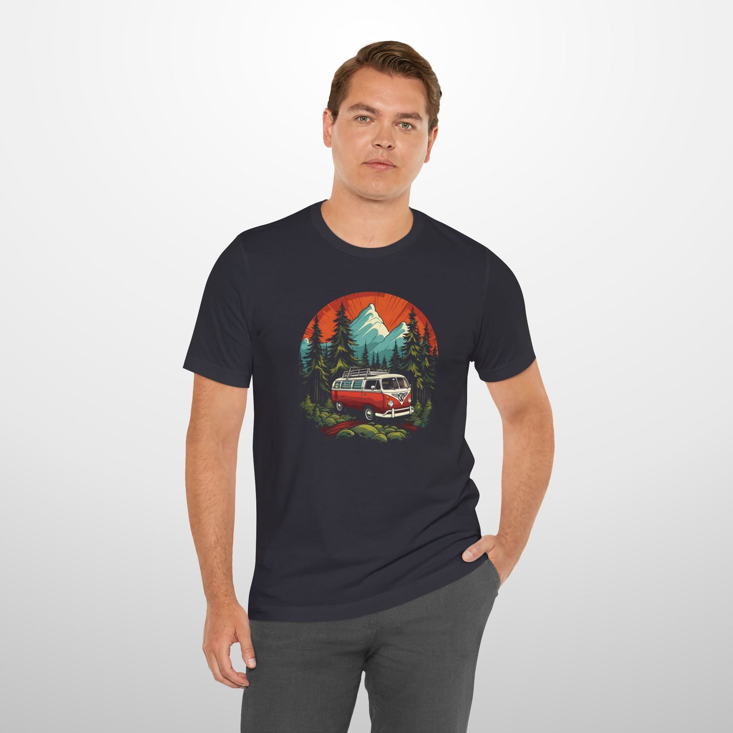 Abstract Camper Van T-Shirt