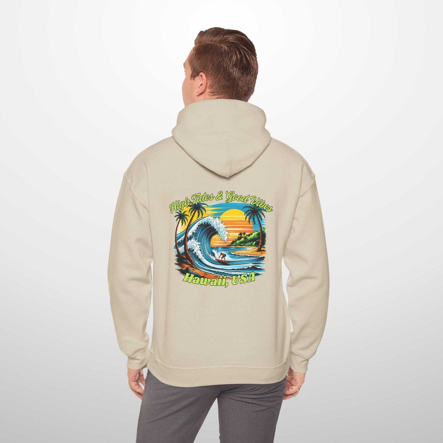 Hawaii Surf Vibes Hoodie
