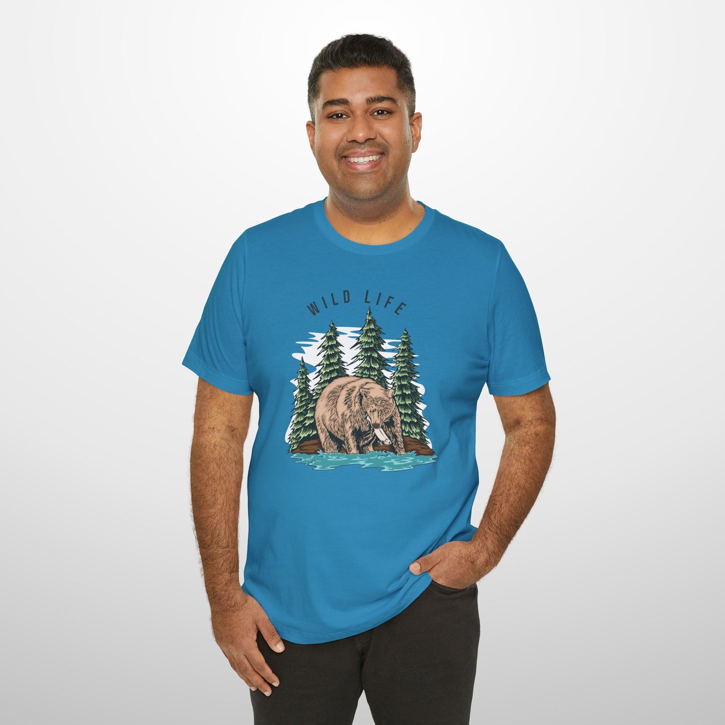 Wild Life Grizzly Bear T-Shirt