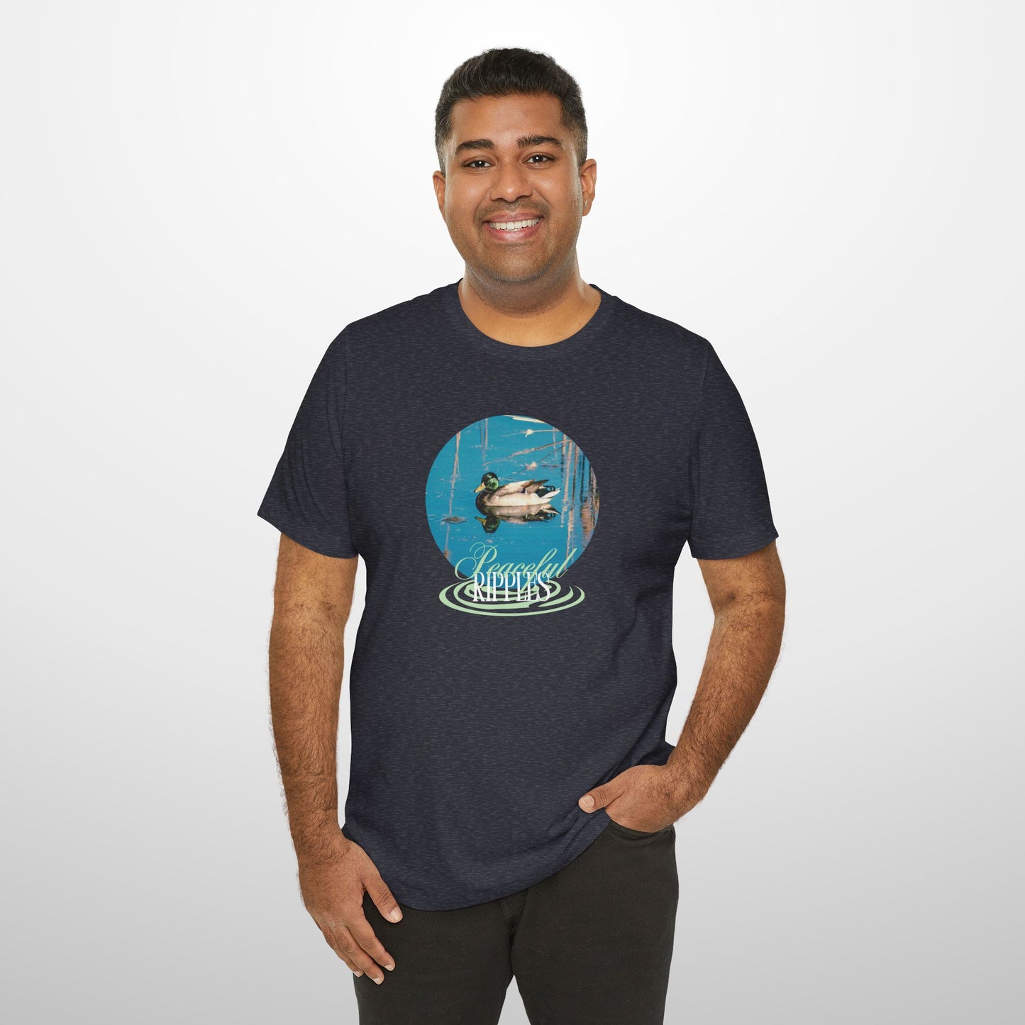 Peaceful Ripples Duck T-Shirt