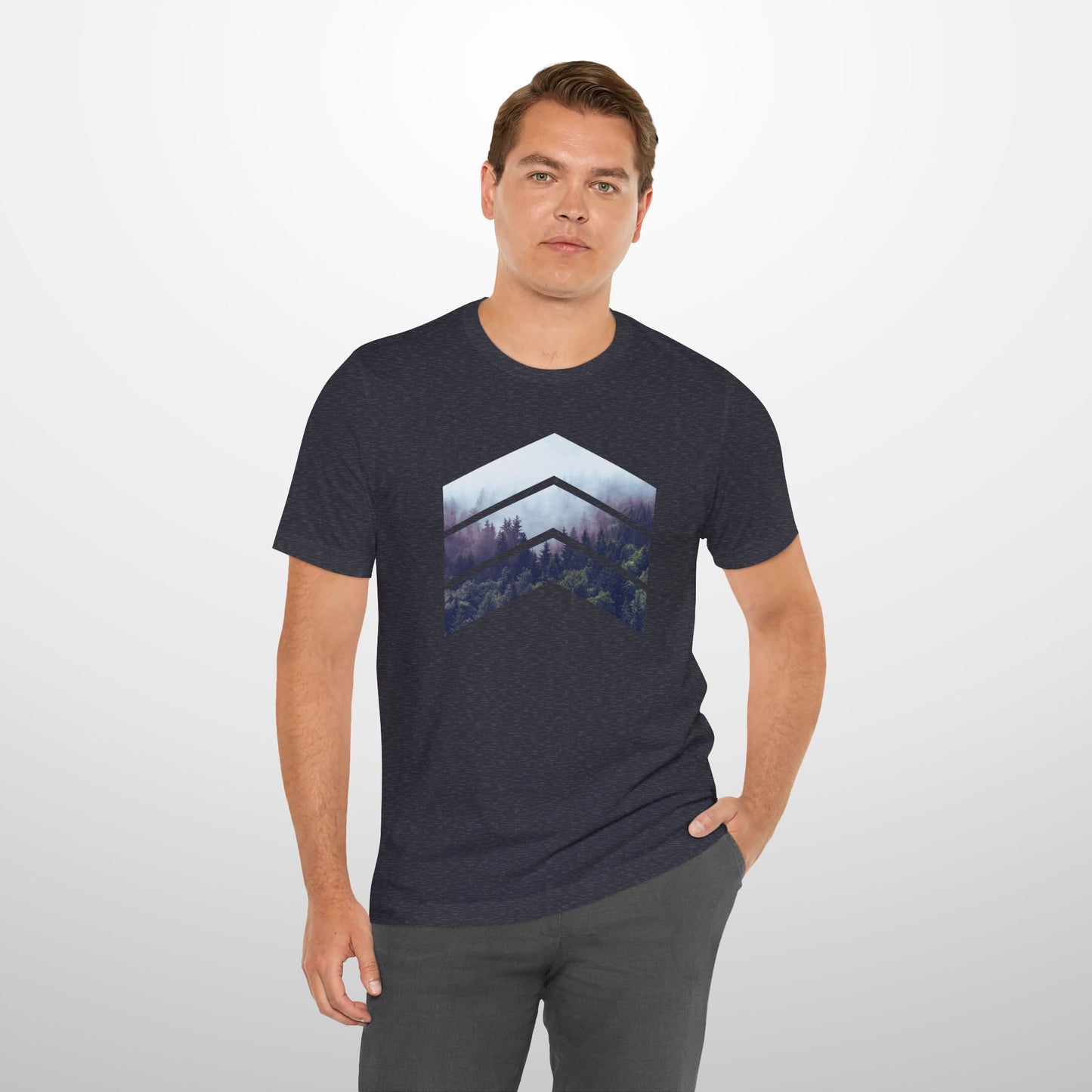 Pine Forest Graphic T-Shirt