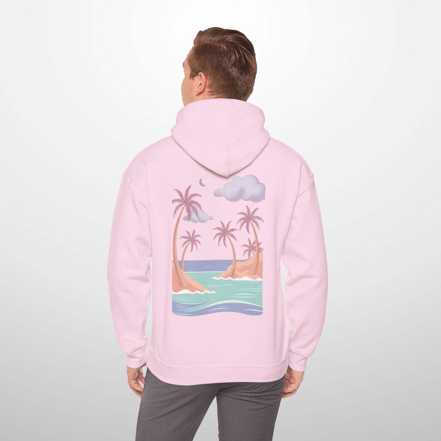 Pastel Island Escape Hoodie