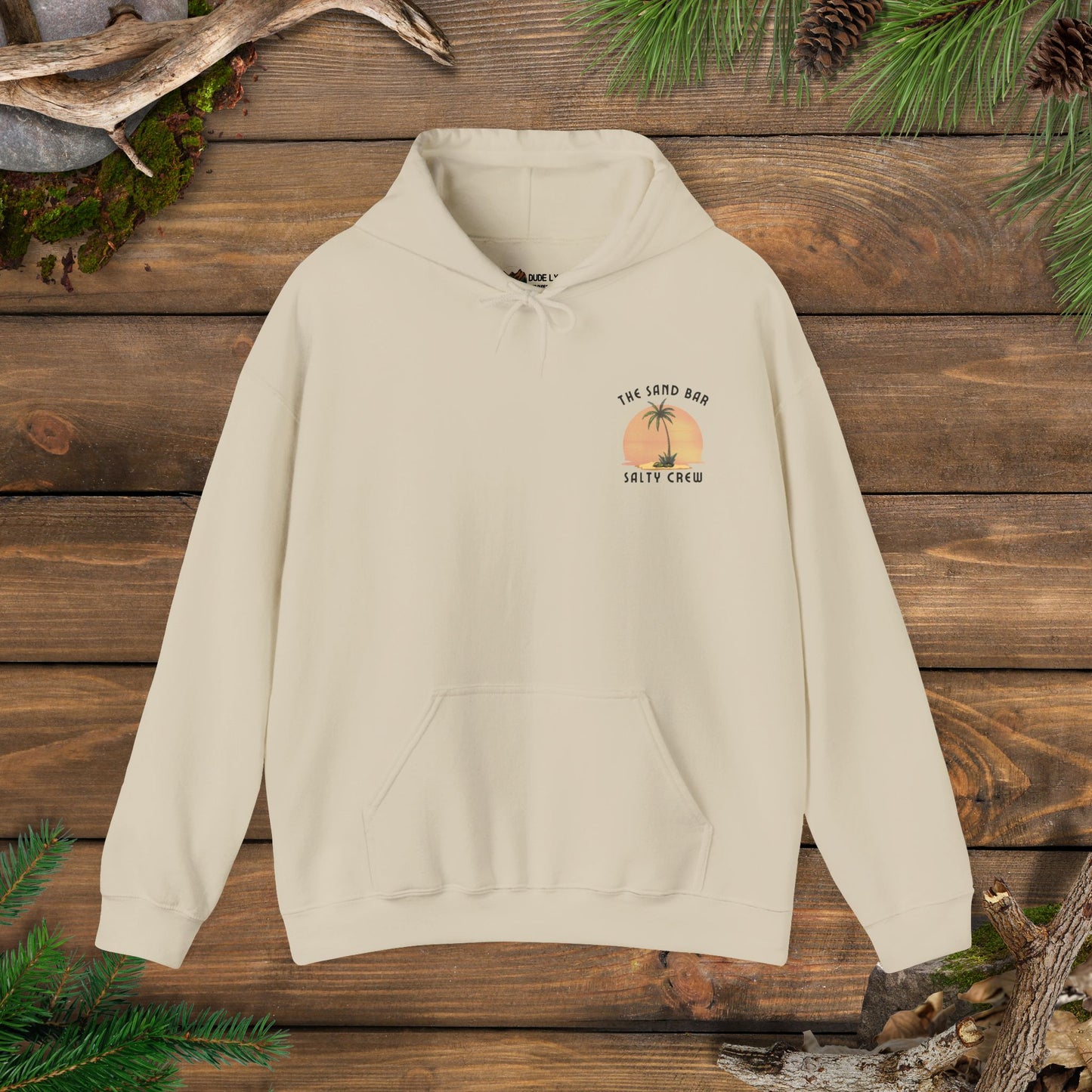 The Sand Bar Beach Hoodie