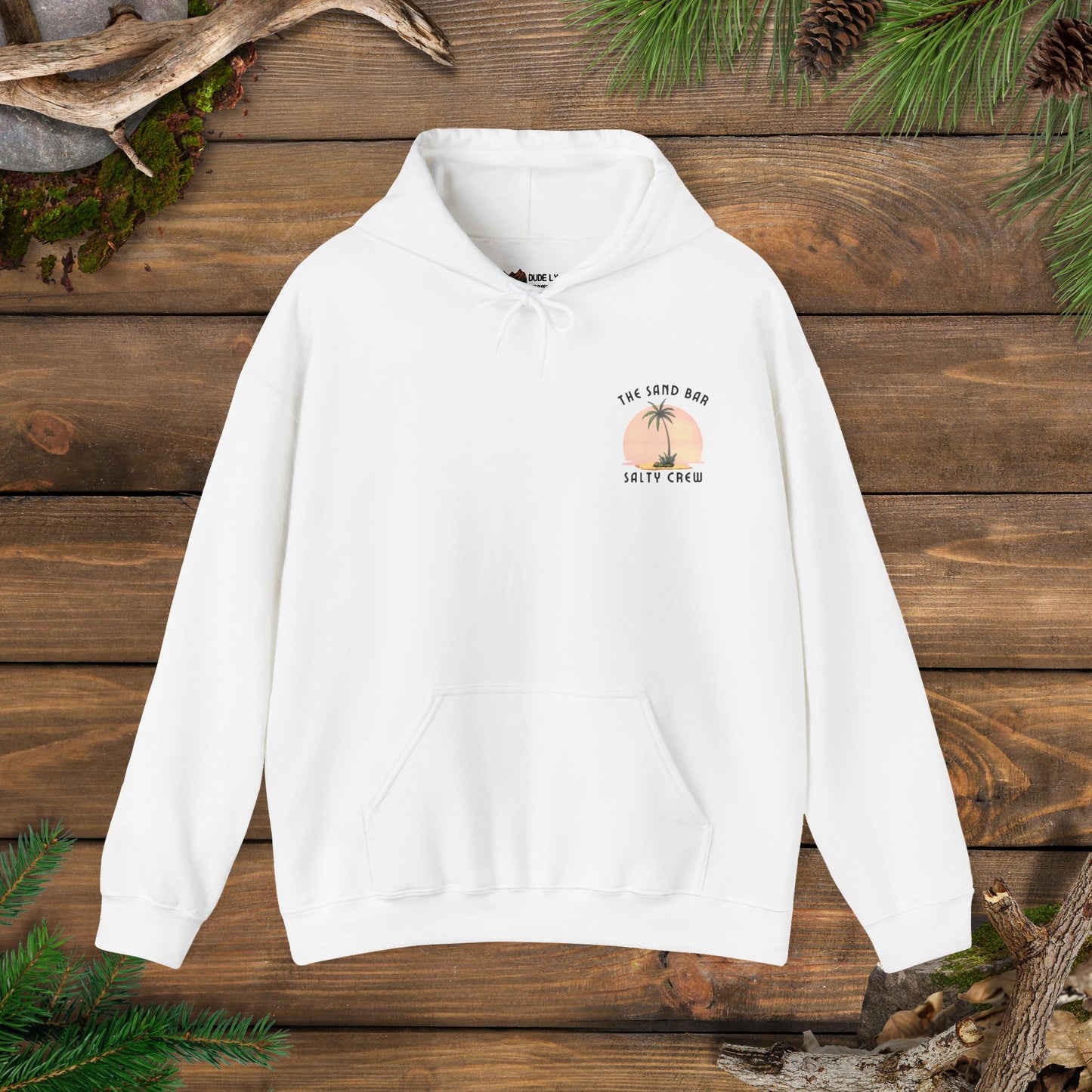 The Sand Bar Beach Hoodie
