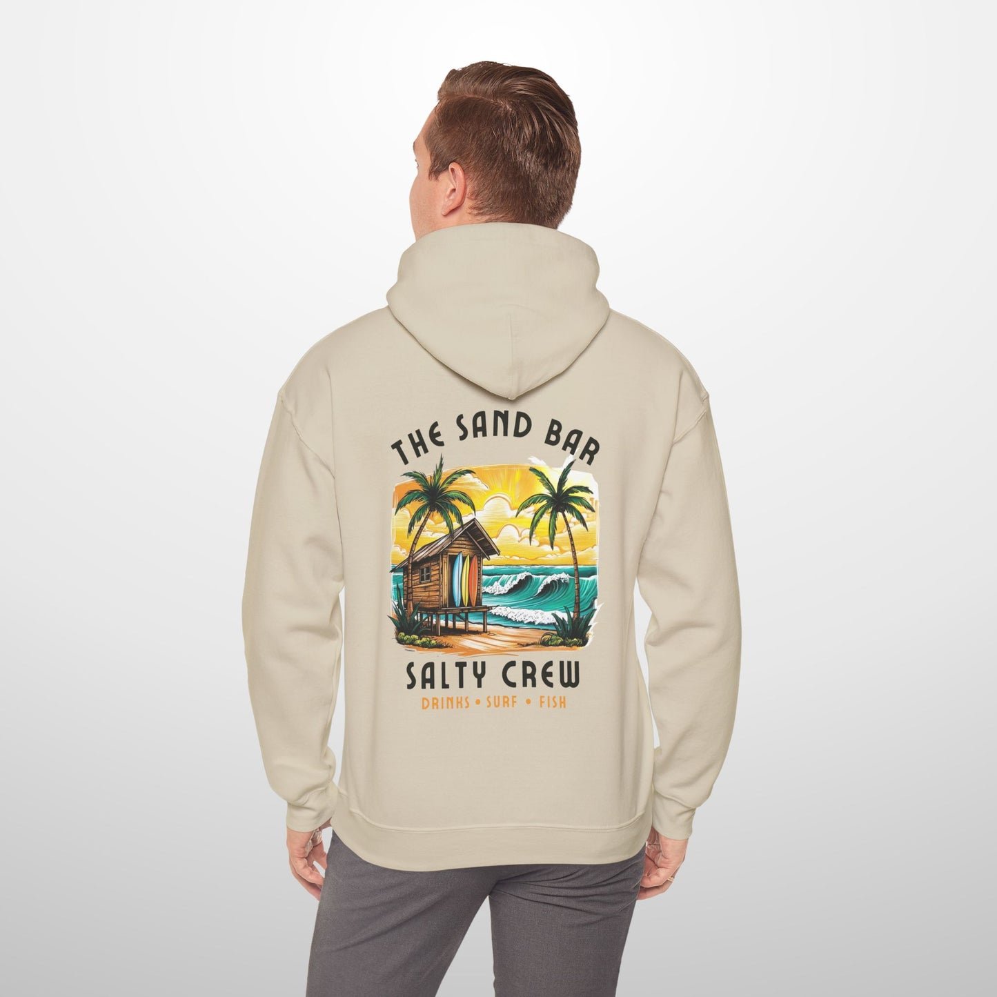 The Sand Bar Beach Hoodie